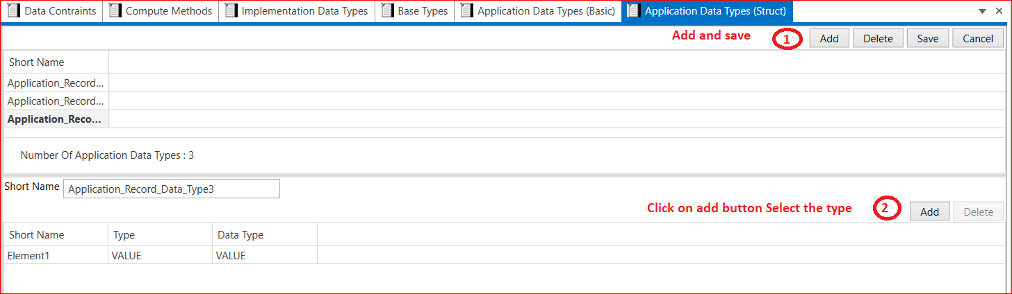 Application Data Type (Structure)